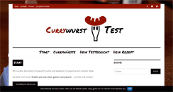 Desktop Screenshot of currywursttest.com