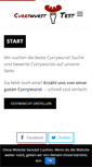 Mobile Screenshot of currywursttest.com